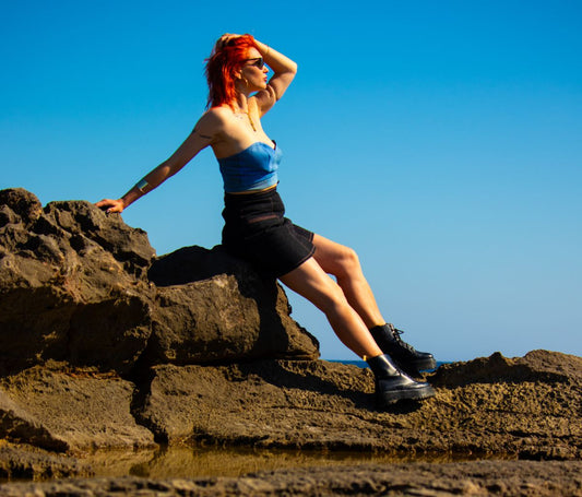 REFLET LIBRE une collection rock chic comme une vague de liberté